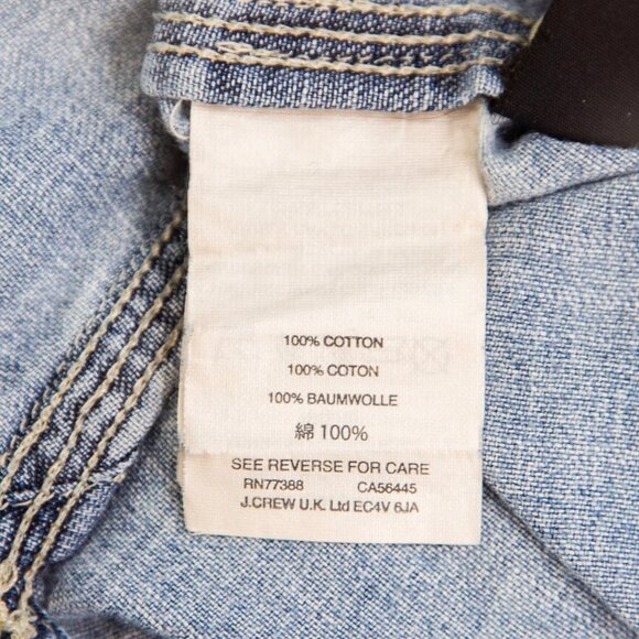 J. Crew Everyday Chambray Button Down Shirt, size 10 - Picture 6 of 7